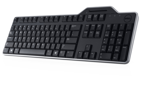 Dell KB813 Keyboard - Cable Connectivity - USB Interface - English (US), English (Europe) - QWERTY Layout - Black - Comput