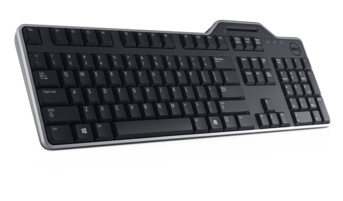 Dell KB813 Keyboard - Cable Connectivity - USB Interface - English (US), English (Europe) - QWERTY Layout - Black - Comput