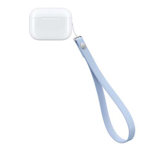 Apple Wrist Strap – Crisp Blue. Product type: Wristlet strap, Product colour: Light Blue, Material: Polyethylene terephtha
