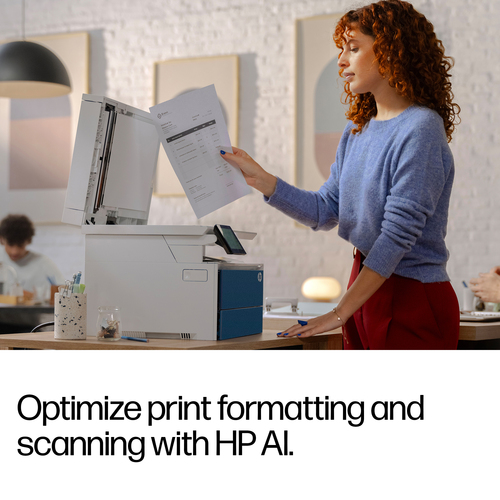 HP LaserJet Pro 4113dw Wired Laser Multifunction Printer - Monochrome - Copier/Printer/Scanner - Automatic Duplex Print - 