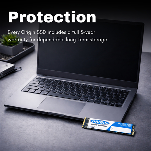 Origin Inception 256 GB Solid State Drive - M.2 2280 Internal - PCI Express - 3 Year Warranty