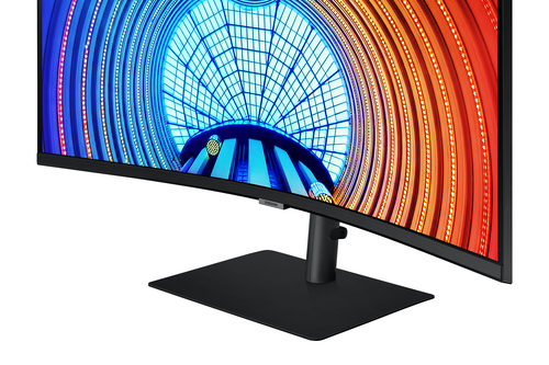 Samsung ViewFinity S6 S34A650UBU 34" Class UW-QHD Curved Screen LCD Monitor - 21:9 - Black - 86.4 cm (34") Viewable - Vert