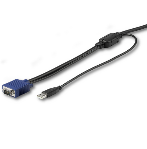 StarTech.com 15 ft. (4.6 m) USB KVM Cable for StarTech.com Rackmount Consoles - VGA and USB KVM Console Cable (RKCONSUV15)