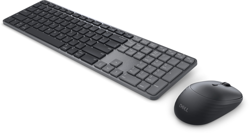 Dell Pro 7 KM726 Tastatur & Maus - QWERTY - US-International - Tastatur, Kabellos, Bluetooth/RF, 6.0 2,40 GHz USB Typ-A, S
