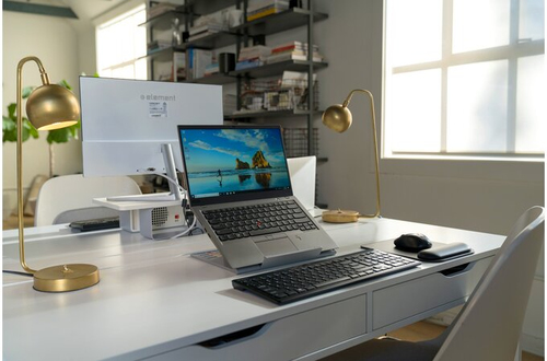 Kensington Advance Fit Keyboard - Wireless Connectivity - Black - 10 m - 2.40 GHz - Volume Control, Multimedia, Mute, Slee