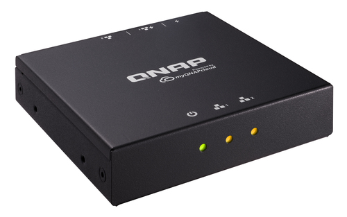 QNAP QuWakeUp QWU-100. Product colour: Black, LED indicators: LAN, Status. Processor frequency: 900 MHz, Internal memory: 