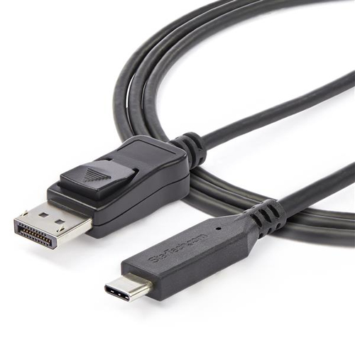 StarTech.com 6 ft. (1.8 m) - USB-C to DisplayPort Adapter Cable - 8K - HBR3 - Thunderbolt 3 Compatible - USB-C Adapter and