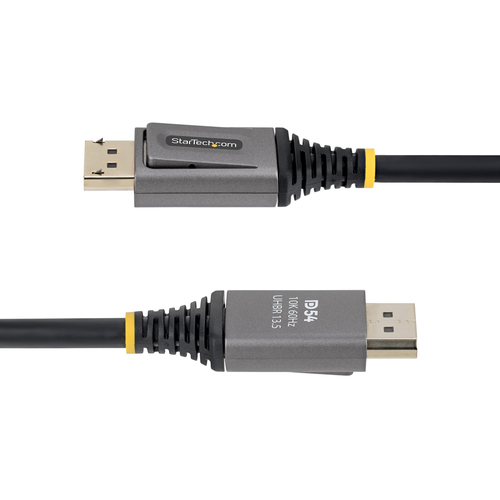 StarTech.com DP21V-3M-DP54-CABLE. Kabellänge: 3 m, Anschluss 1: DisplayPort, Anschluss 2: DisplayPort. Konformitätsbeschei