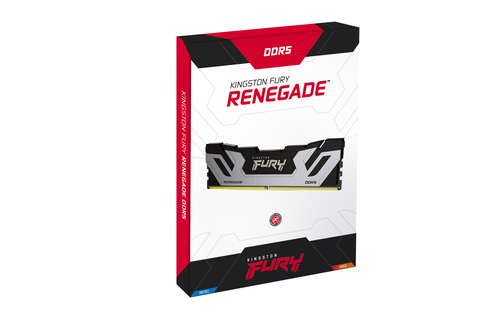 Kingston FURY Renegade Módulo RAM - 24 GB - DDR5-8800/PC-70400 DDR5 SDRAM - 8800 MHz Ramo único Memória - CL42 - 1,40 V - 