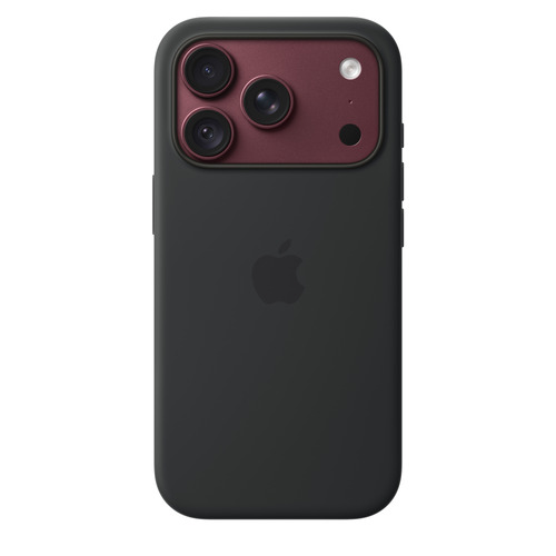 Apple iPhone 18 Pro Silicone Case with MagSafe - Black. Case type: Cover, Brand compatibility: Apple, Compatibility: iPhon
