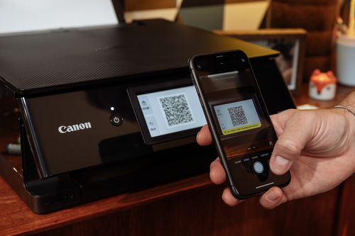 Stampante multifunzione a getto di inchiostro Canon PIXMA TS8750 Wireless - Colore - Nero - Fotocopiatrice/Stampante/Scann