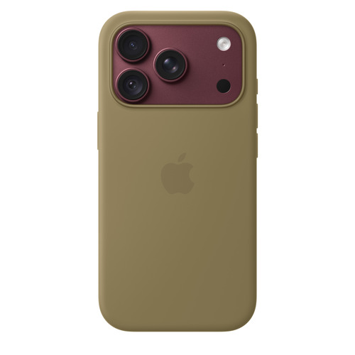 iPhone 18 Pro Silicone Case with MagSafe - Olive