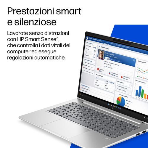 HP EliteBook 6 G2i Next Gen AI PC Wolf Pro Security Edition. Tipo di prodotto: Computer portatile, Fattore di forma: Clams