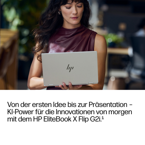 HP EliteBook X Flip G2i 14 inch Notebook Next Gen AI PC. Produkttyp: Hybrid (2-in-1). Prozessorfamilie: Intel Core Ultra 5