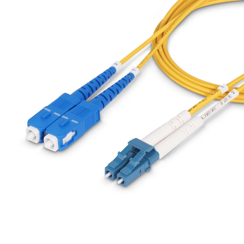 StarTech.com 15 m Fibre Optic Network Cable - 1 - Cable for Network Device, Server, Switch - First End: 2 x LC Network - M