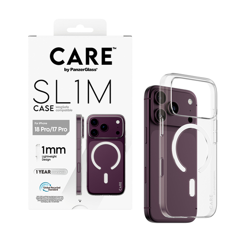 PANZERGLASS CARE CASE SL1M MAGSAFE IPHONE 18 PRO TRP