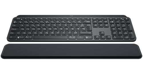 Logitech MX Keys Advanced Wireless Illuminated Keyboard. Facteur de forme du clavier: Taille réelle (100 %). Style de clav