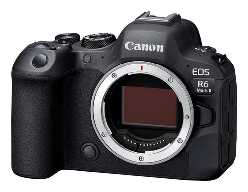 Canon EOS R6 Mark II 24.2 Megapixel Mirrorless Camera Body Only - Black - CMOS Sensor - Autofocus - 7.6 cm (3") Touchscree
