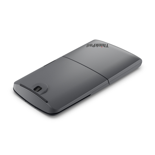 Lenovo ThinkPad Reise Maus/Präsentationszeiger - Bluetooth - Optisch - 7 Taste(n) - Grau - 1 Box - Kabellos - wiederauflad