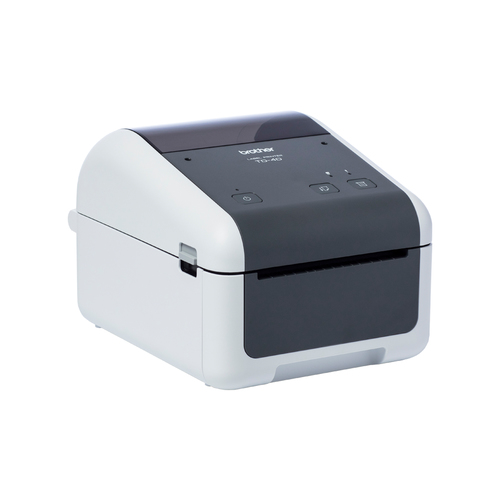 Brother TD-4410D Desktop Direct Thermal Printer - Monochrome - Label Print - USB - Serial - 108.40 mm (4.27"") Print Width