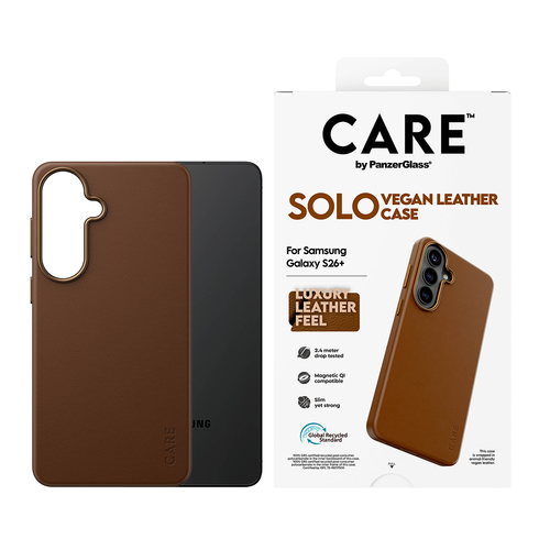 PANZERGLASS CARE CASE SOLO SAMSUNG GALAXY S26 PLUS BROWN