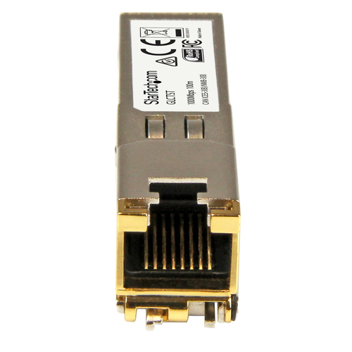 StarTech.com SFP (mini-GBIC) - 1 x RJ-45 1000Base-T Network LAN - 1 Each - For Data Networking - Twisted PairGigabit Ether