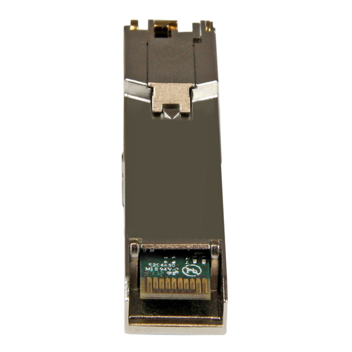 StarTech.com SFP (mini-GBIC) - 1 x RJ-45 Duplex 1000Base-TX Network LAN - 1 Each - For Data Networking - Twisted Pair1.25 