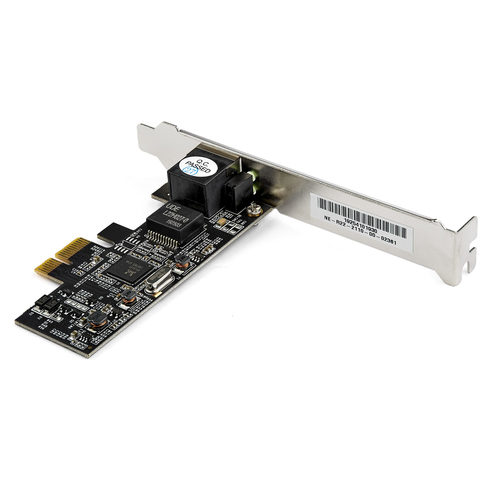 StarTech.com ST2GPEX 2.5Gigabit Ethernet Adapter for Access Point, Switch, Workstation - 2.5GBase-T, 1000Base-T, 10/100Bas