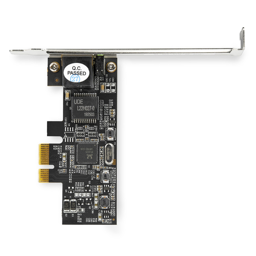 StarTech.com ST2GPEX 2.5Gigabit Ethernet Adapter for Access Point, Switch, Workstation - 2.5GBase-T, 1000Base-T, 10/100Bas