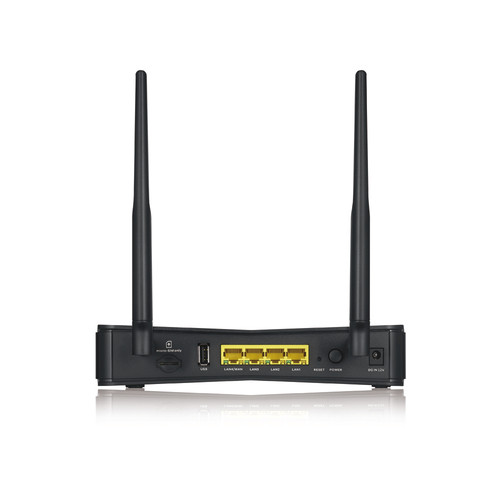 ZYXEL Nebula LTE3301-PLUS Wi-Fi 5 IEEE 802.11a/b/g/n/ac 1 SIM Ethernet, Cellular Modem/Wireless Router - 4G - UMTS 2100, U