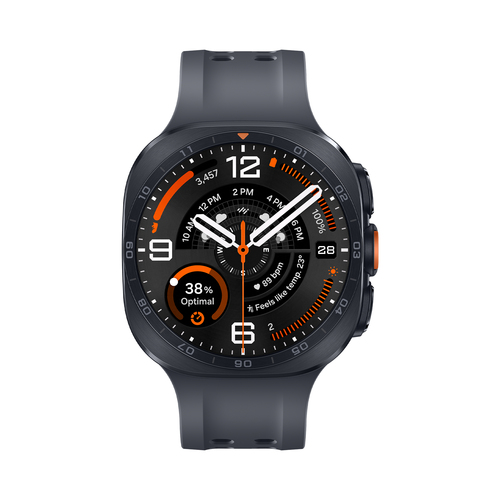 Samsung Galaxy Watch Ultra2 SM-L715F Smart Watch - 47.40 mm Case Height - 47.10 mm Case Width - Titanium Grey Body Color -