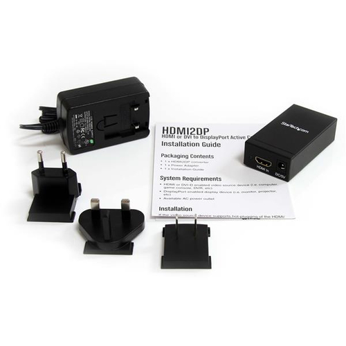 StarTech.com Signal Converter - External - Functions: Signal Conversion - 1900 x 1200 - HDMI - DisplayPort - 1 Each