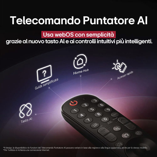 LG OLED evo AI OLED48G56LS TV Serie G5S 48'' 4K, α11 Gen2, Brightness Booster Max, 40W, 4 HDMI 165Hz, Smart TV 2025. Dimen