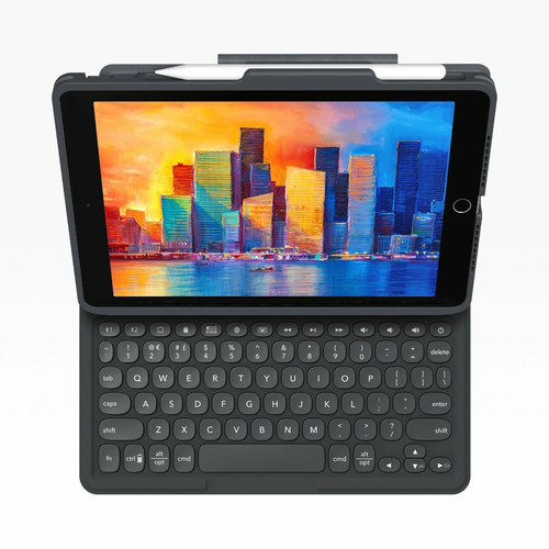 ZAGG Pro Keys Keyboard/Cover Case Apple iPad (10th Generation) Tablet - Black - Drop Resistant - Polycarbonate, Rubber Body