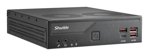 Shuttle DB860. Gehäusetyp: 1,35 l großer PC, Produkttyp: Mini-PC Barebone. Motherboard Chipsatz: Intel B860, Prozessorsock