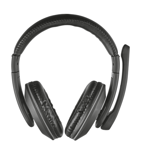 Trust Reno Wired Over-the-head Stereo Headset - Binaural - Circumaural - 32 Ohm - 50 Hz to 20 kHz - 180 cm Cable - Mini-ph