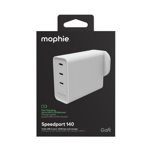 ZAGG 140 W AC Adapter - White