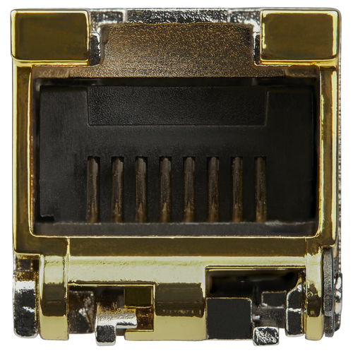 StarTech.com SFP (mini-GBIC) - 1 x RJ-45 1000Base-T LAN - 1 Each - For Data Networking - Twisted PairGigabit Ethernet - 10