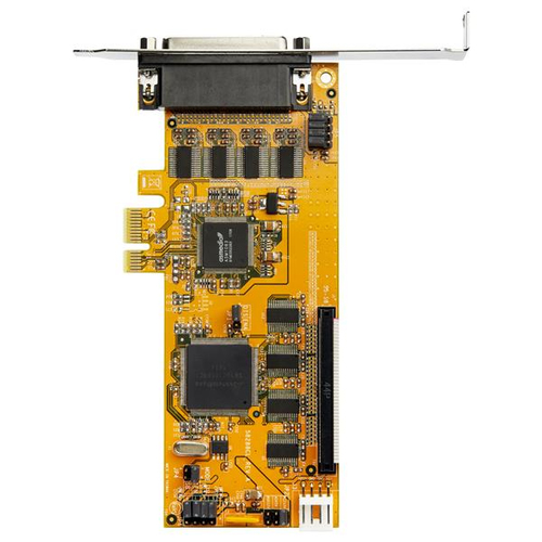 StarTech.com PEX8S1050LP. Hostschnittstelle: PCIe, Ausgangsschnittstelle: Seriell, Formfaktor der Erweiterungskarte: Full-