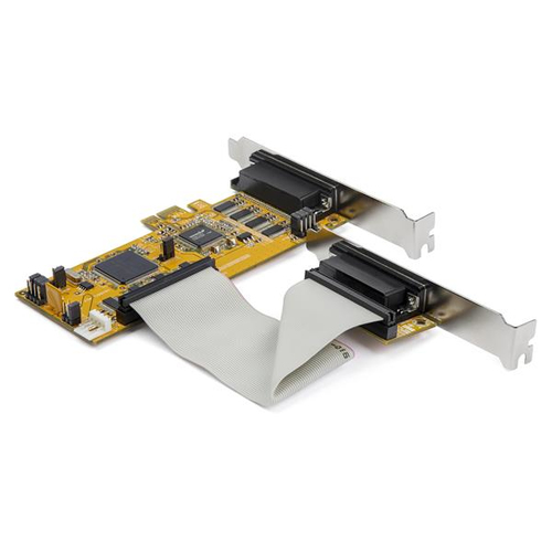 StarTech.com PEX8S1050LP. Hostschnittstelle: PCIe, Ausgangsschnittstelle: Seriell, Formfaktor der Erweiterungskarte: Full-