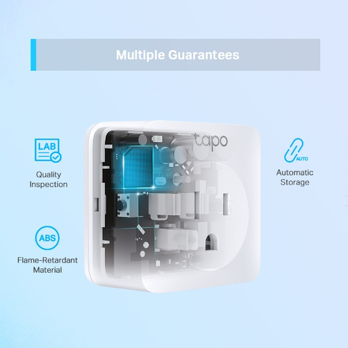 TP-Link Tapo P100. Connectivity technology: Wireless, Wireless technology: Bluetooth / Wi-Fi, Frequency: 2.4 MHz. Placemen