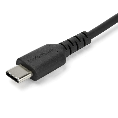 StarTech.com 2m USB A to USB C Charging Cable - Durable Fast Charge & Sync USB 2.0 to USB Type C Data Cord - Aramid Fiber 
