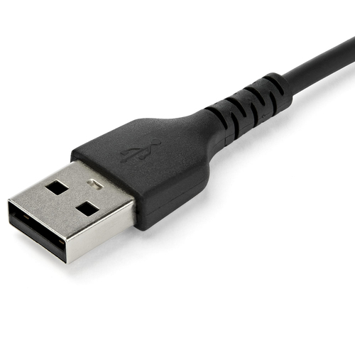 StarTech.com 2m USB A to USB C Charging Cable - Durable Fast Charge & Sync USB 2.0 to USB Type C Data Cord - Aramid Fiber 