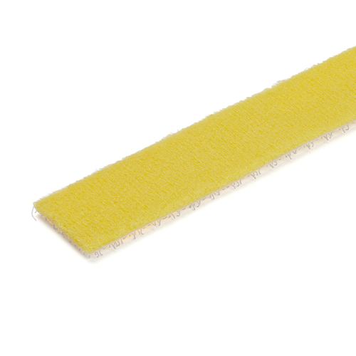 StarTech.com HKLP100YW. Typ: Kabelbinder mit Klettverschluss, Material: Nylon, Produktfarbe: Gelb. Länge (mm): 30500 mm, B