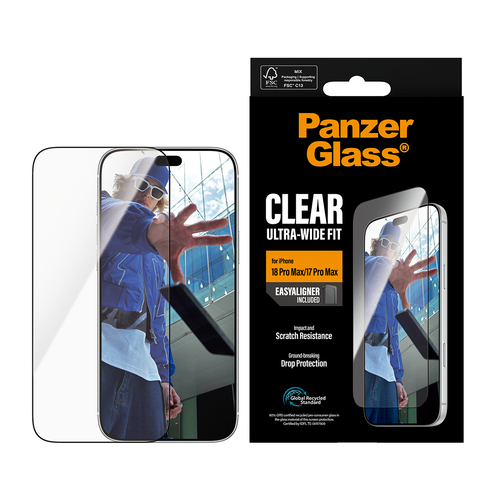 PANZERGLASS SCREEN PROTECTOR IPHONE 18 PRO MAX UWF EA