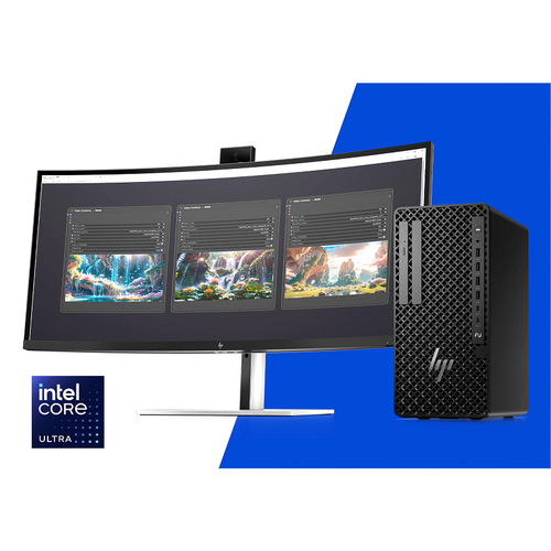 HP Z1 G1i Desktop Computer - Intel Core Ultra 9 2nd Gen 285 - 64 GB - 1 TB PCI Express NVMe 4.0 SSD - Tower - Black - Inte