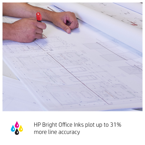 HP DesignJet Studio Tintenstrahl-Großformatdrucker - 914,40 mm (36 Zoll) Druckbreite - Farbe - 4 Farbe(n) - 25 s Farbdruck