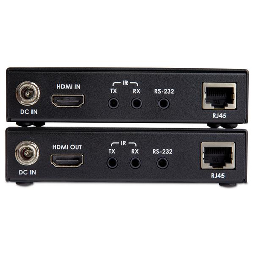 StarTech.com HDMI over CAT6 Extender - 4K 60Hz - 330ft / 100m - IR Support - HDMI Balun - 4K Video over CAT6 (ST121HD20L) 