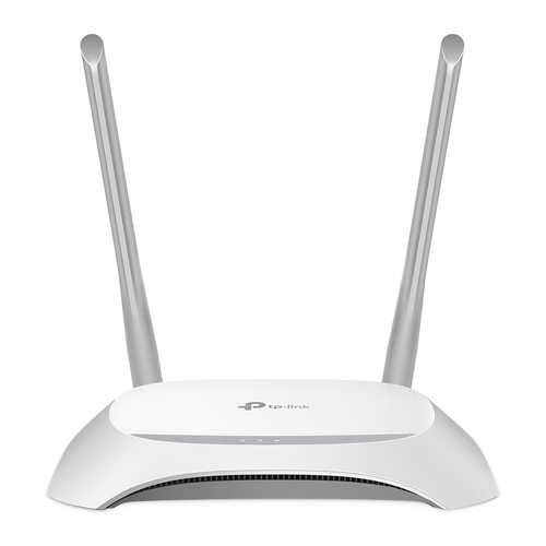 TP-Link TL-WR840N Wi-Fi 4 IEEE 802.11n  Wireless Router - 2.40 GHz ISM Band - 2 x Antenna - 37.50 MB/s Wireless Speed - 4 