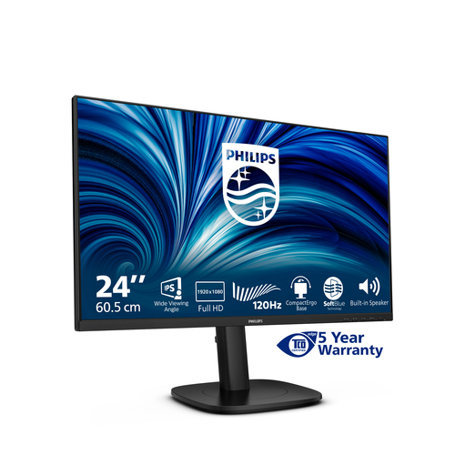 Philips 3000 series 24B2N3200J/00. Display diagonal: 60.5 cm (23.8"), Display resolution: 1920 x 1080 pixels, HD type: Ful